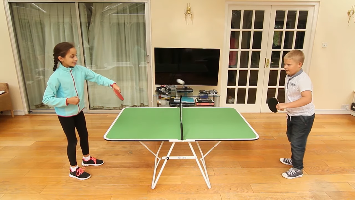 Butterfly Table Tennis - Family Table - Lifestyle - Kids Playing